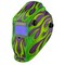 Metal Man Big Window 8735 Auto Darkening Welding Helmet - Purple/Green Flame APG8735SGC - alternate 2